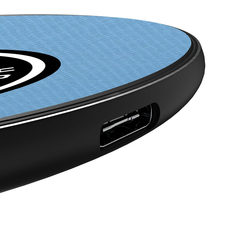 Utah Hockey Club Personalized Endzone Solid 15-Watt Wireless Charger Detail.Jpg