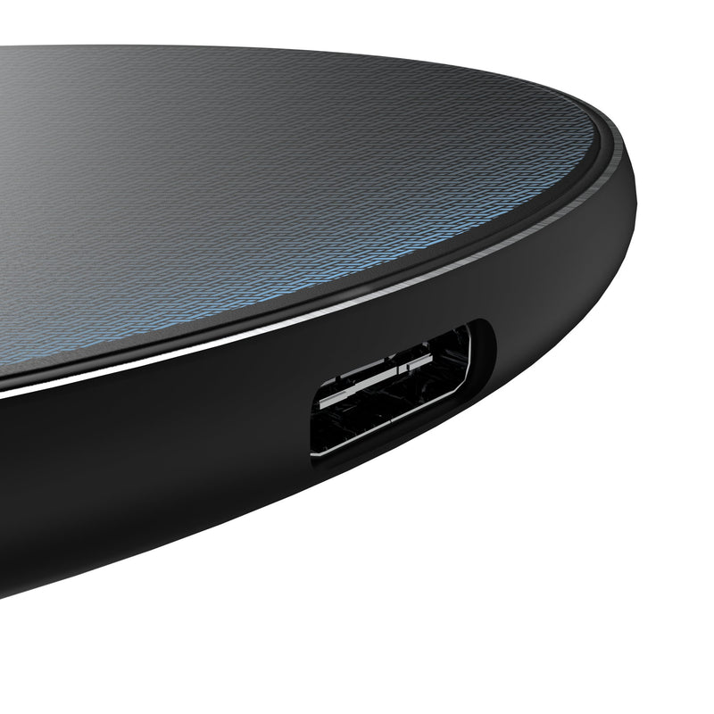 Utah Mammoth Linen 15-Watt Wireless Charger Detail.Jpg