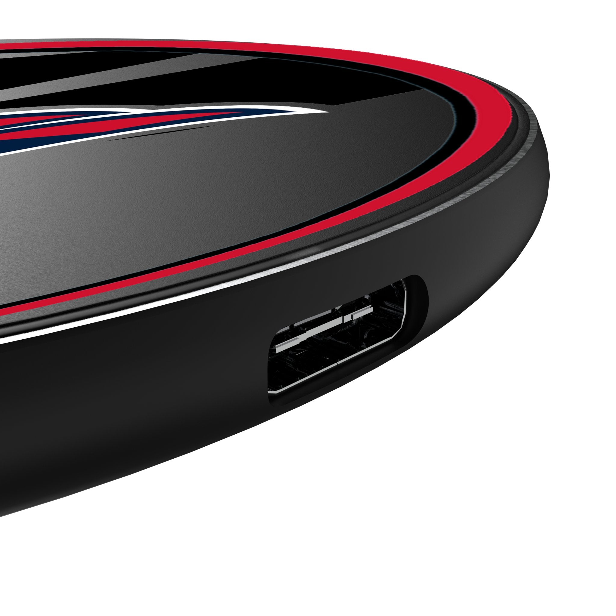 Washington Capitals Monocolor Tilt 15-Watt Wireless Charger Detail.Jpg