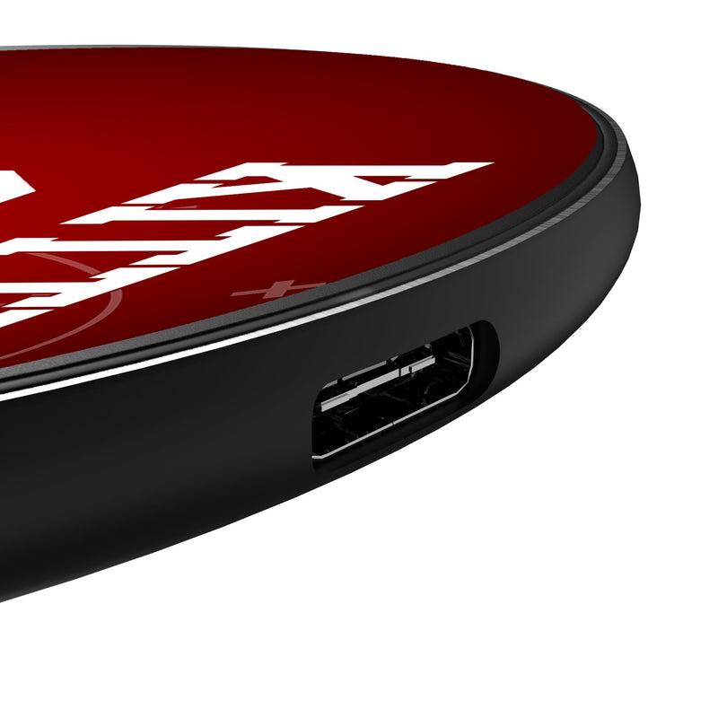 George Kittle San Francisco 49ers 85 Ready 15-Watt Wireless Charger Detail.Jpg