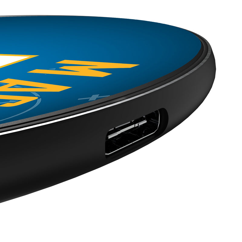 Khalil Mack Los Angeles Chargers 52 Ready 15-Watt Wireless Charger Detail.Jpg