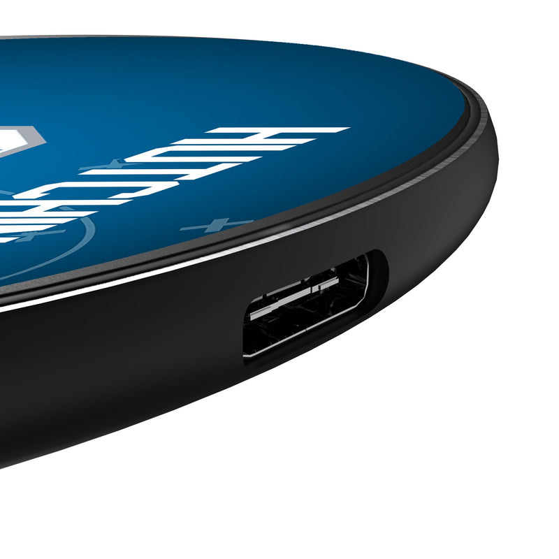 Aidan Hutchinson Detroit Lions 97 Ready 15-Watt Wireless Charger Detail.Jpg