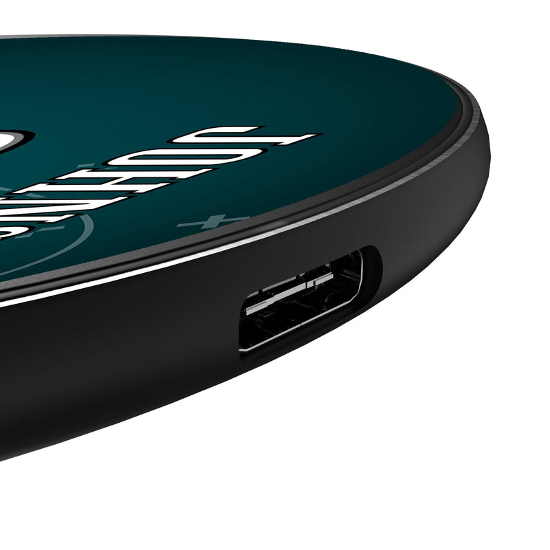 Lane Johnson Philadelphia Eagles 65 Ready 15-Watt Wireless Charger Detail.Jpg