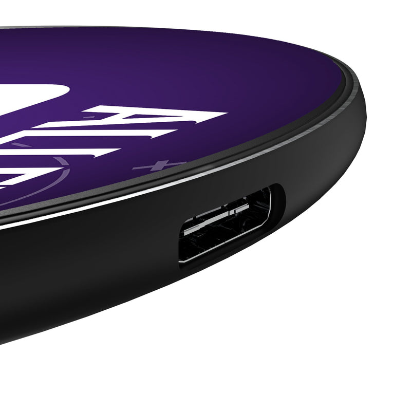 Jonathan Allen Minnesota Vikings 93 Game Tactic 15-Watt Wireless Charger Detail.Jpg