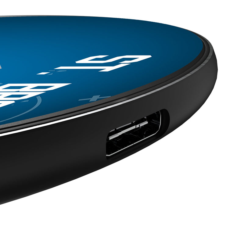 Amon-Ra St. Brown Detroit Lions 14 Ready 15-Watt Wireless Charger Detail.Jpg
