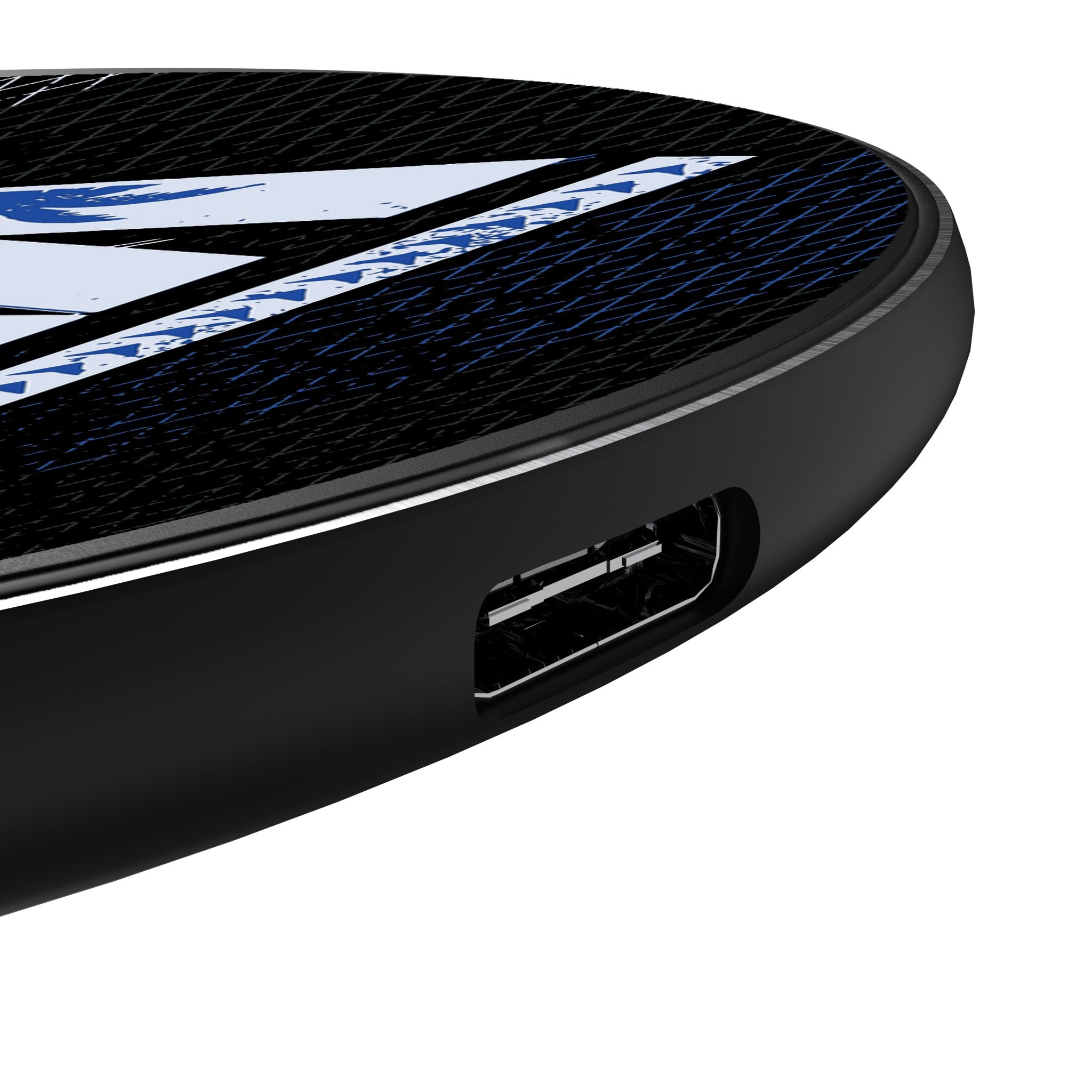 Jey Uso Steel 15-Watt Wireless Charger Detail.Jpg