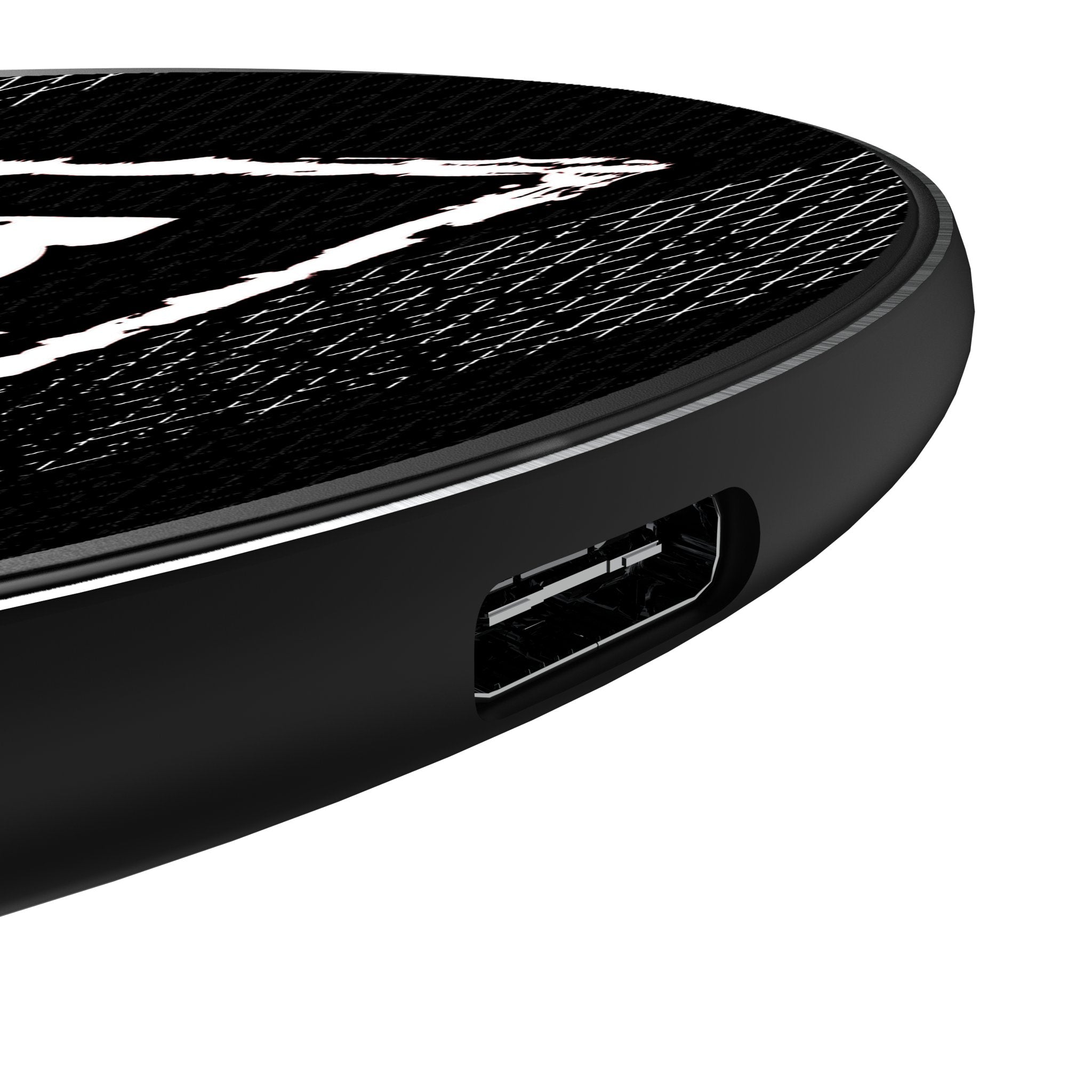 New World Order Steel 15-Watt Wireless Charger Detail.Jpg