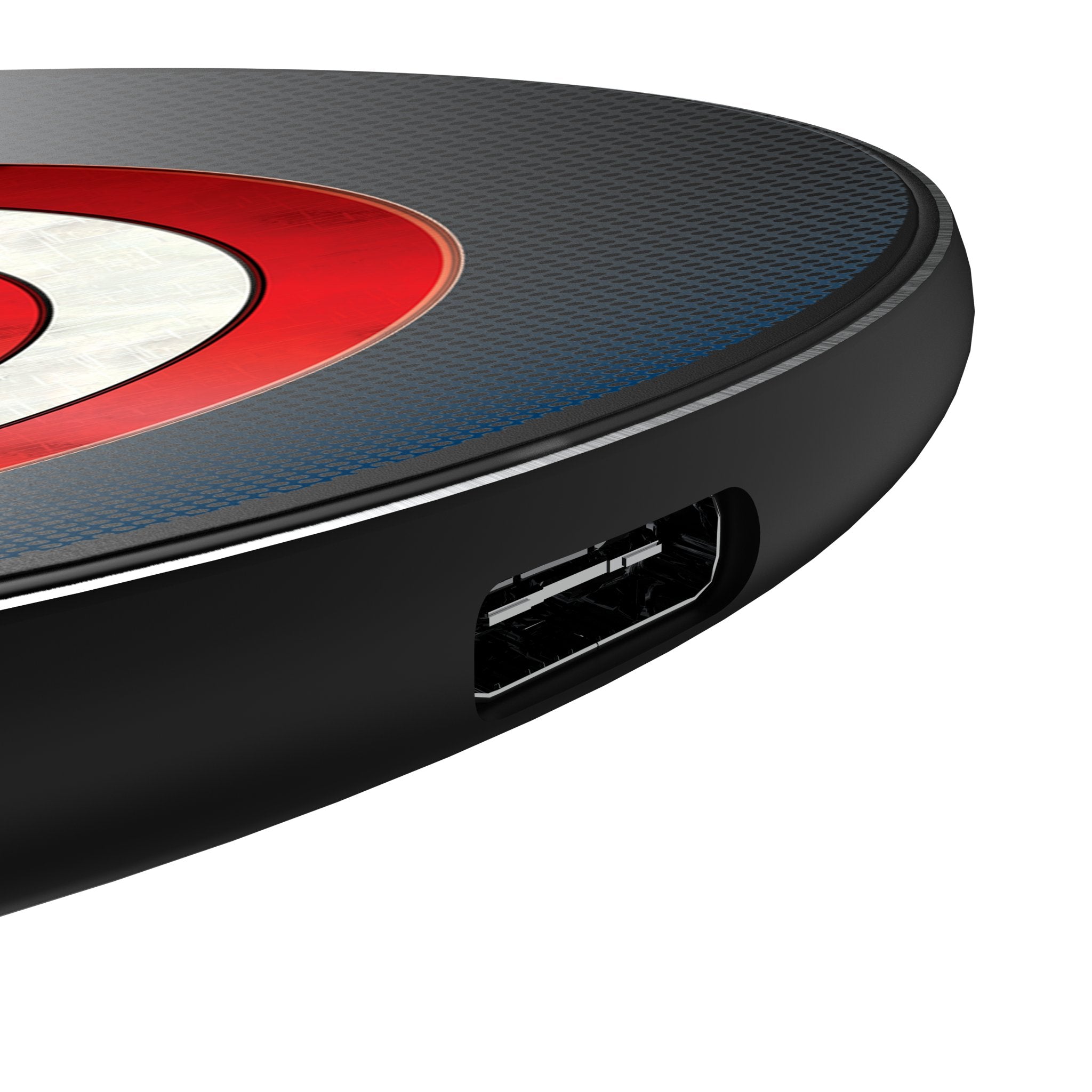 Marvel Avengers Captain America Grid 15-Watt Wireless Charger Detail.Jpg