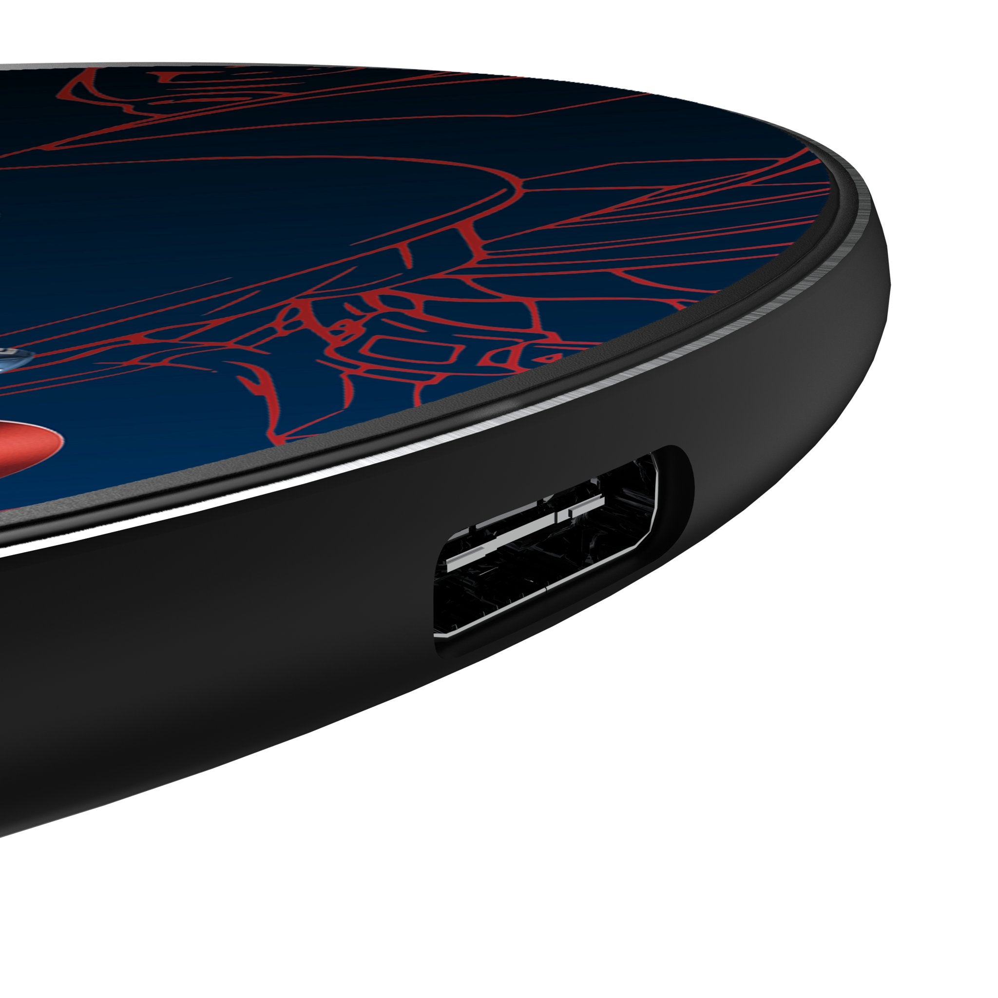 Marvel Avengers Captain America MechLine 15-Watt Wireless Charger Detail.Jpg