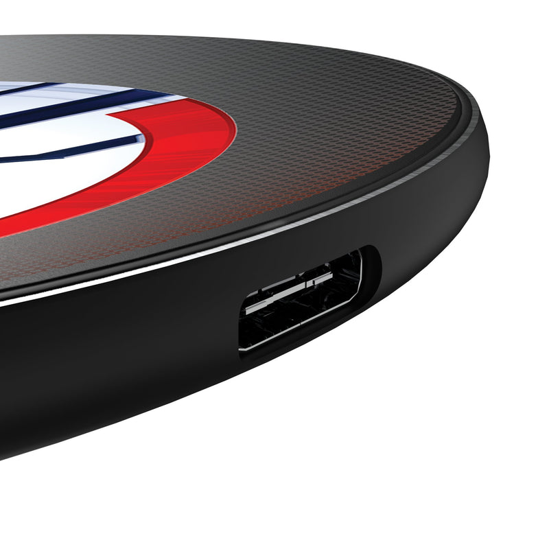 Marvel Avengers Sam Wilson Captain America Grid 15-Watt Wireless Charger Detail.Jpg