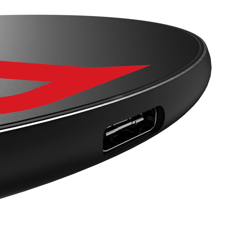 Marvel Daredevil Badge 15-Watt Wireless Charger Detail.Jpg