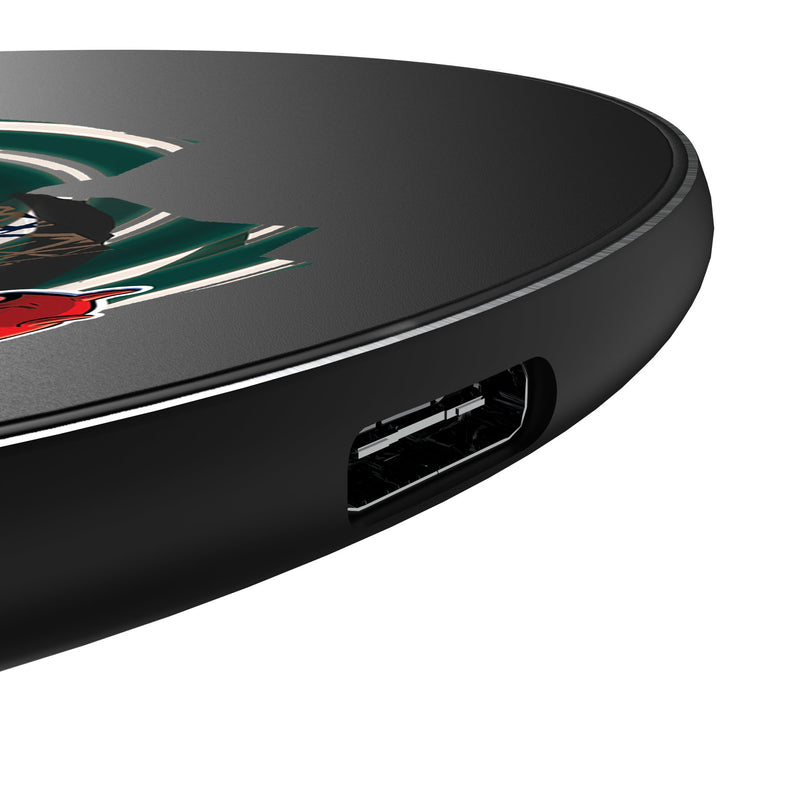 Marvel Daredevil Badge 15-Watt Wireless Charger Detail.Jpg
