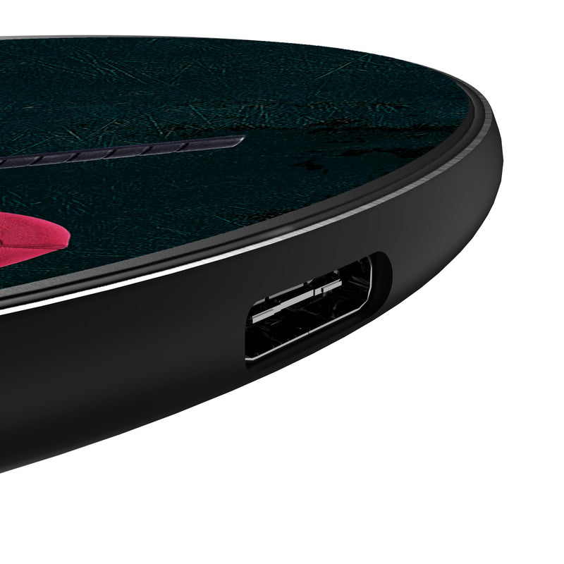 Marvel Deadpool Badge 15-Watt Wireless Charger Detail.Jpg