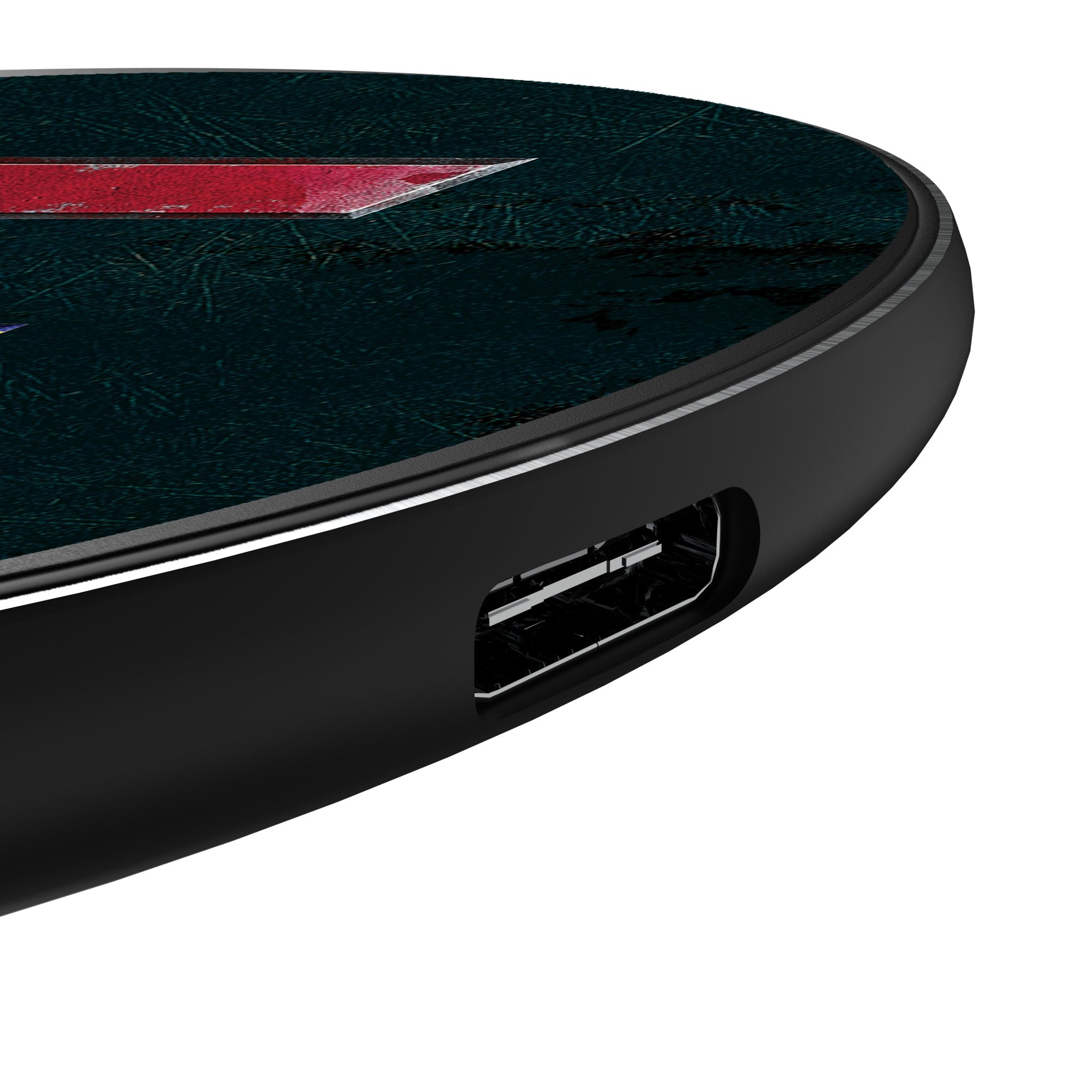 Marvel Deadpool Wolverine Badge 15-Watt Wireless Charger Detail.Jpg