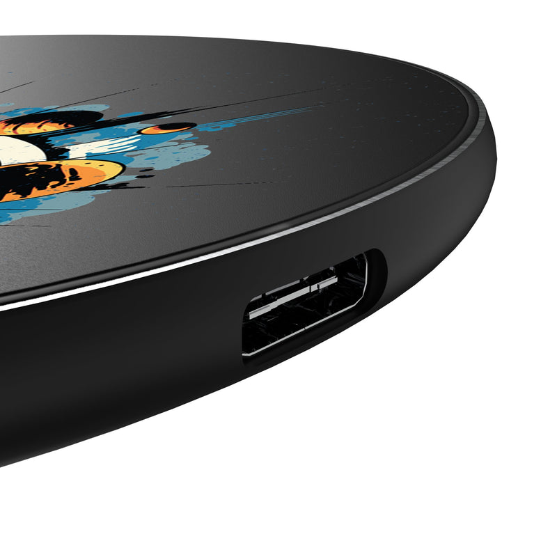 Marvel Fantastic Four Badge 15-Watt Wireless Charger Detail.Jpg