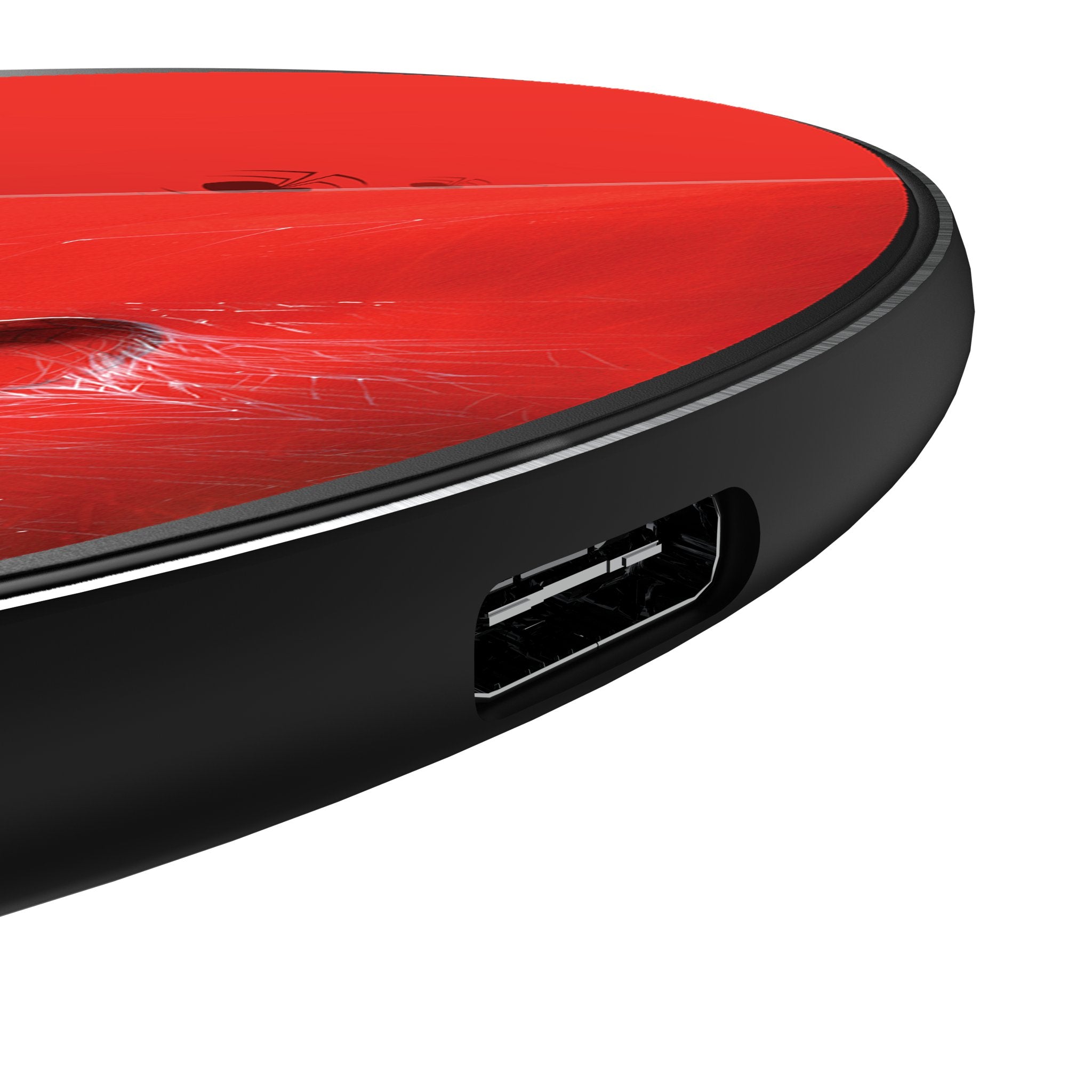 Marvel Spider-Man Cover Art 15-Watt Wireless Charger Detail.Jpg