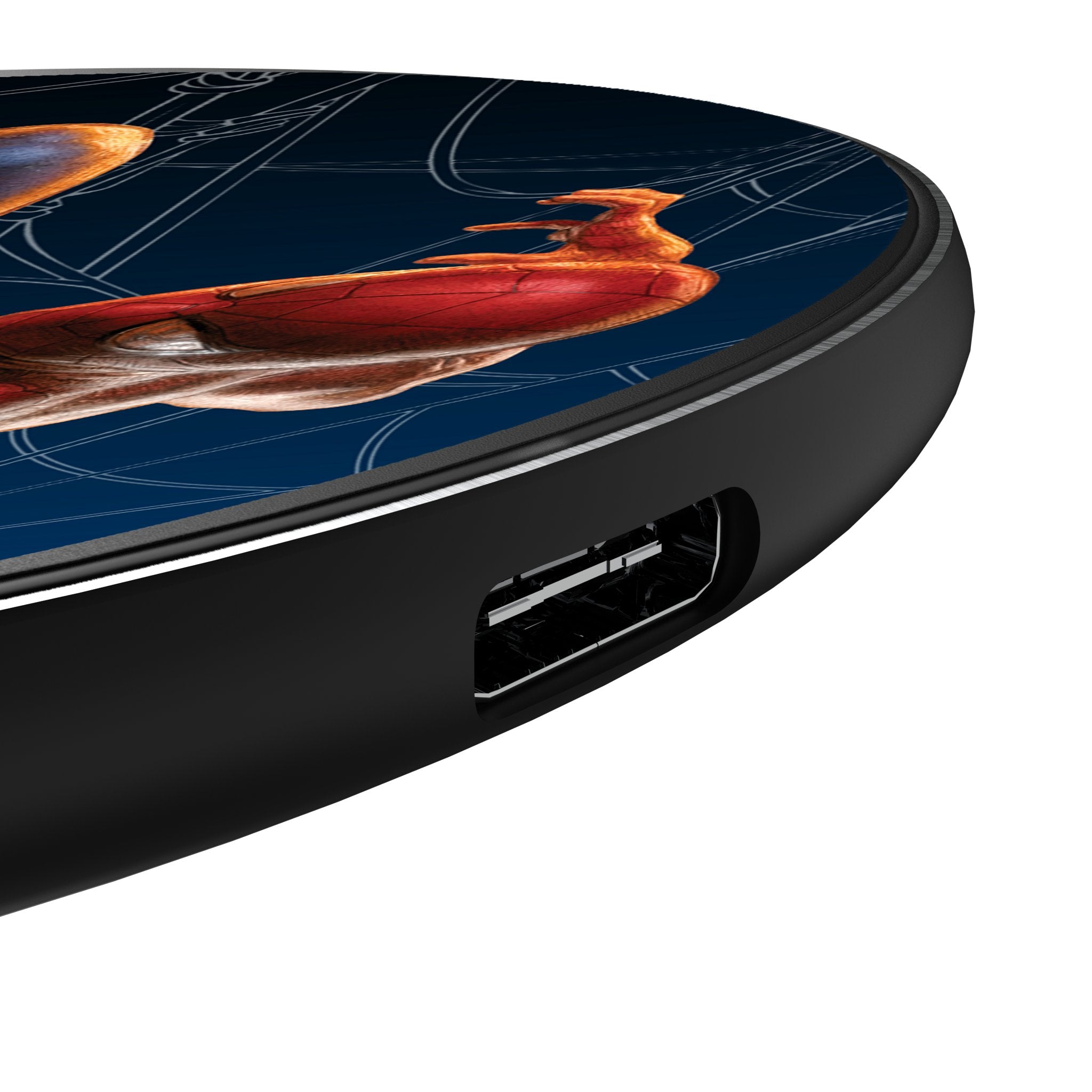 Marvel Spider-Man MechLine 15-Watt Wireless Charger Detail.Jpg