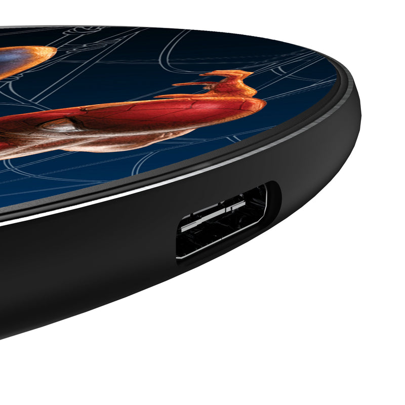 Marvel Spider-Man MechLine 15-Watt Wireless Charger Detail.Jpg
