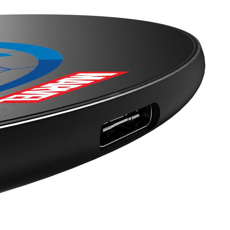 Marvel Spider-Man Sigil 15-Watt Wireless Charger Detail.Jpg