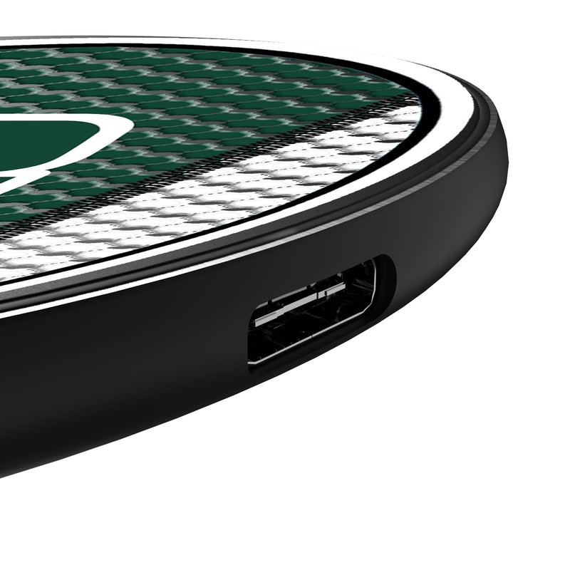 Ohio University Bobcats Mesh 15-Watt Wireless Charger Detail.Jpg