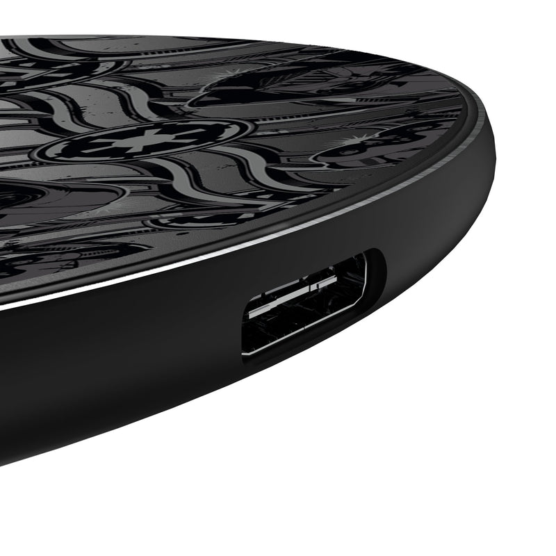 Star Wars Dark Side Pattern 15-Watt Wireless Charger Detail.Jpg