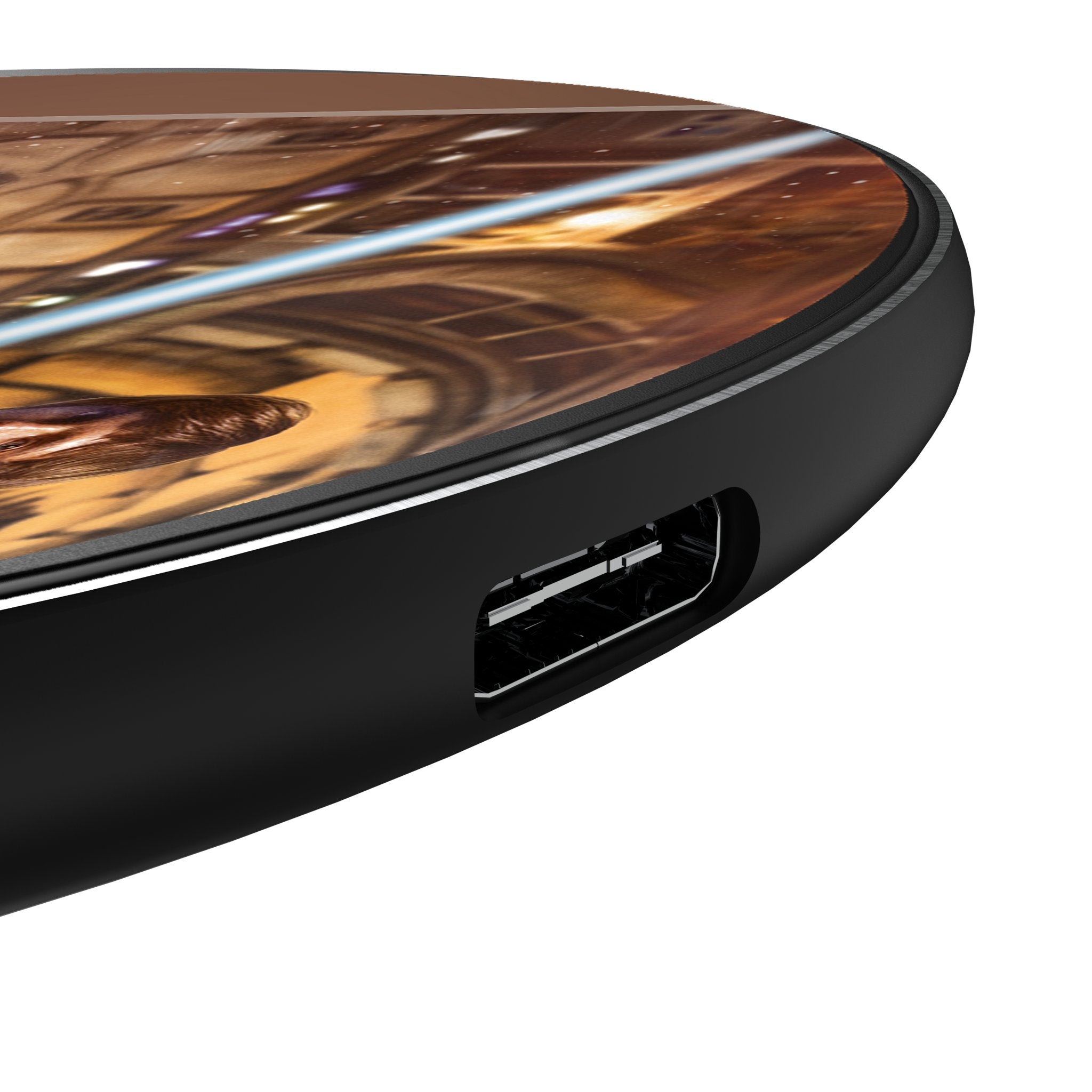Star Wars Luke Skywalker Portrait 15-Watt Wireless Charger Detail.Jpg
