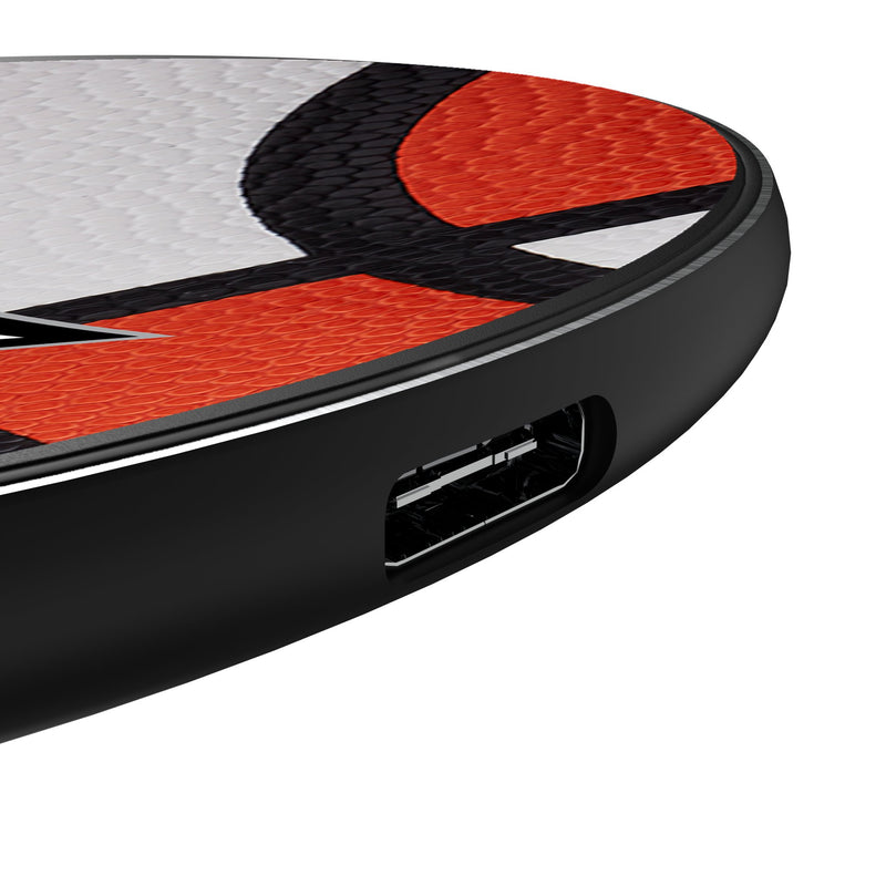 Las Vegas Aces Basketball 15-Watt Wireless Charger Detail.Jpg