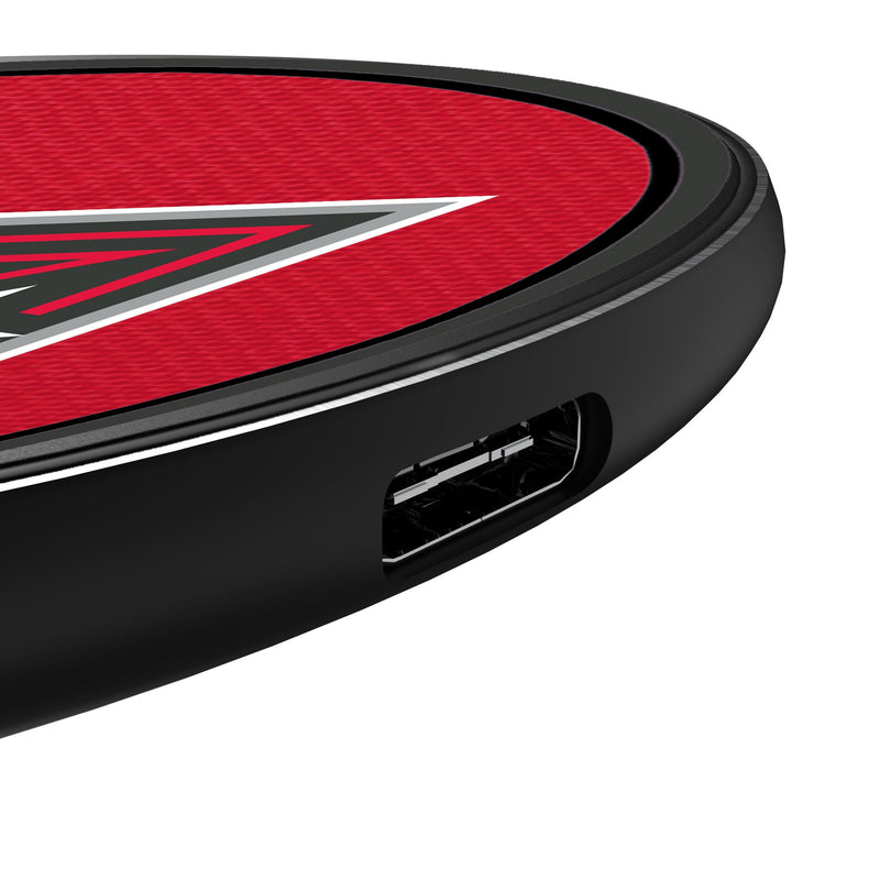 Atlanta Dream Personalized Endzone Solid 15-Watt Wireless Charger Detail.Jpg