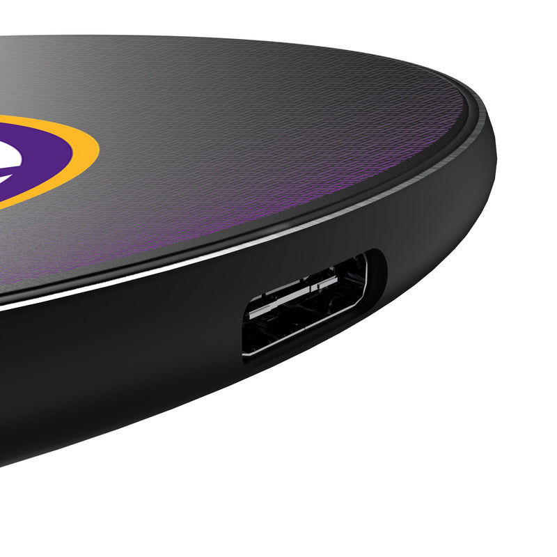 Los Angeles Sparks Linen 15-Watt Wireless Charger Detail.Jpg