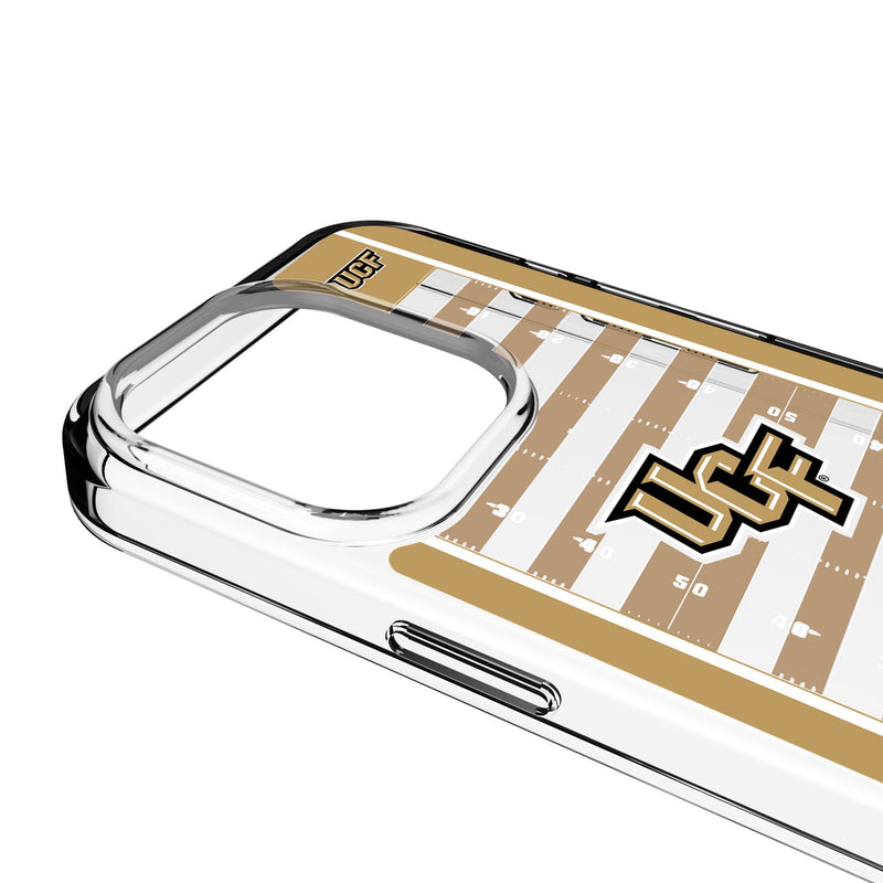 University of Central Florida Golden Knights Field iPhone Clear Phone Case for Apple iPhone Detail.Jpg