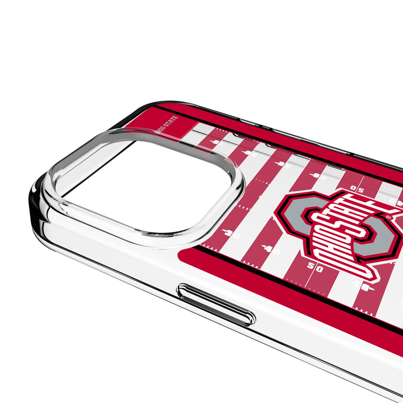 Ohio State University Buckeyes Field iPhone Clear Phone Case for Apple iPhone Detail.Jpg