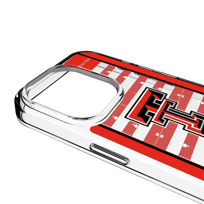 Texas Tech Red Raiders Field iPhone Clear Phone Case for Apple iPhone Detail.Jpg