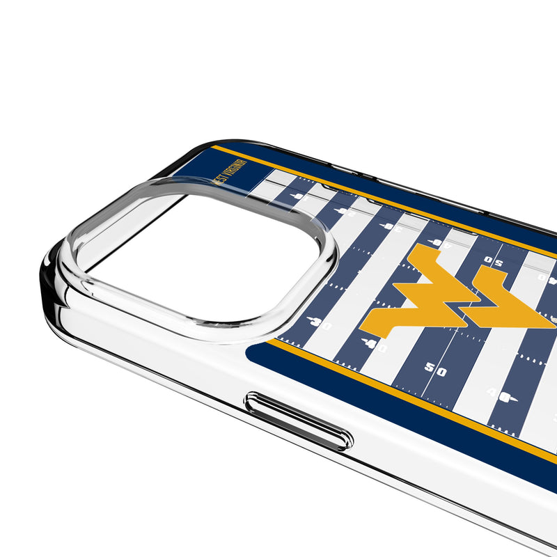 West Virginia University Mountaineers Field iPhone Clear Phone Case for Apple iPhone Detail.Jpg