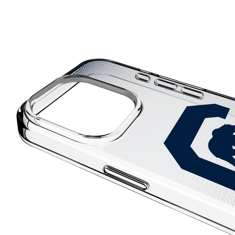 University of California Berkeley Golden Bears Linen iPhone Clear Phone Case for Apple iPhone Detail.Jpg