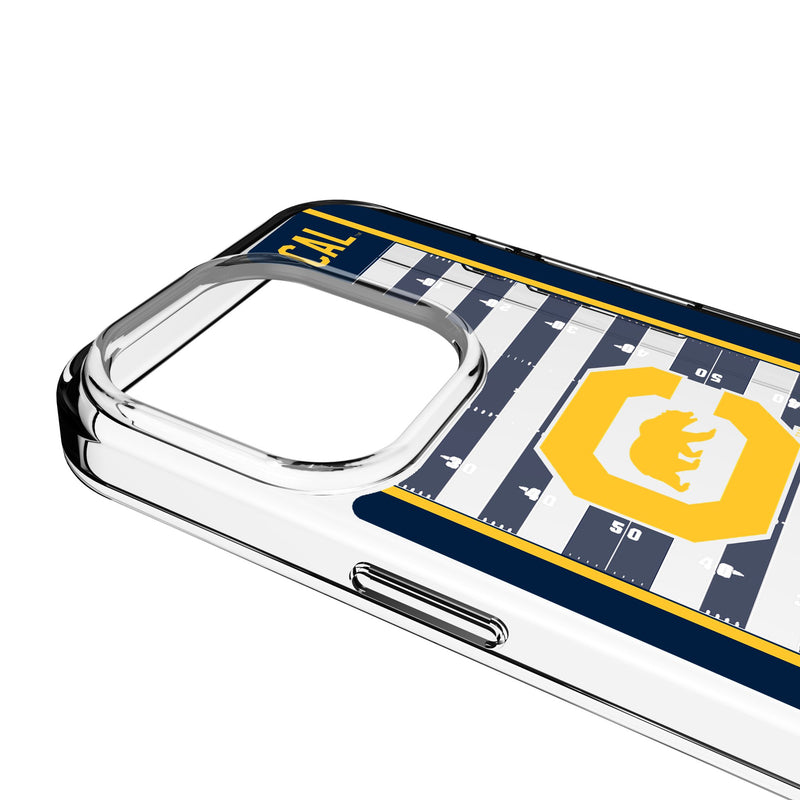 University of California Berkeley Golden Bears Field iPhone Clear Phone Case for Apple iPhone Detail.Jpg