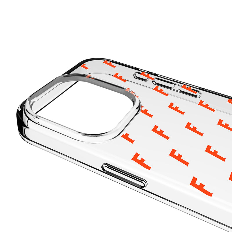 University of Florida Gators Fashion Pattern iPhone Clear Phone Case for Apple iPhone Detail.Jpg