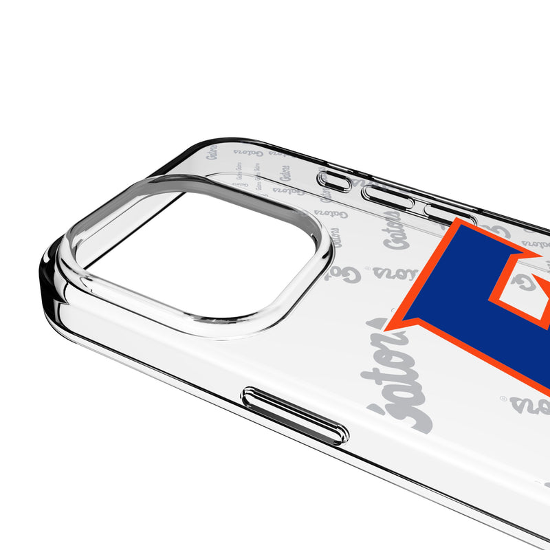 University of Florida Gators Quadtile iPhone Clear Phone Case for Apple iPhone Detail.Jpg