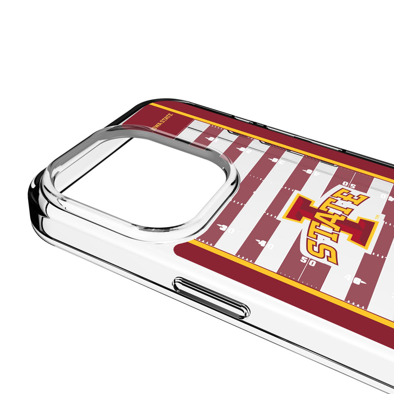 Iowa State University Cyclones Field iPhone Clear Phone Case for Apple iPhone Detail.Jpg