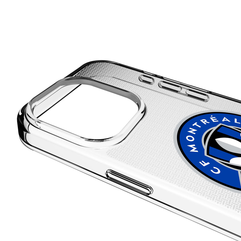 CF Montreal Linen iPhone Clear Phone Case for Apple iPhone Detail.Jpg