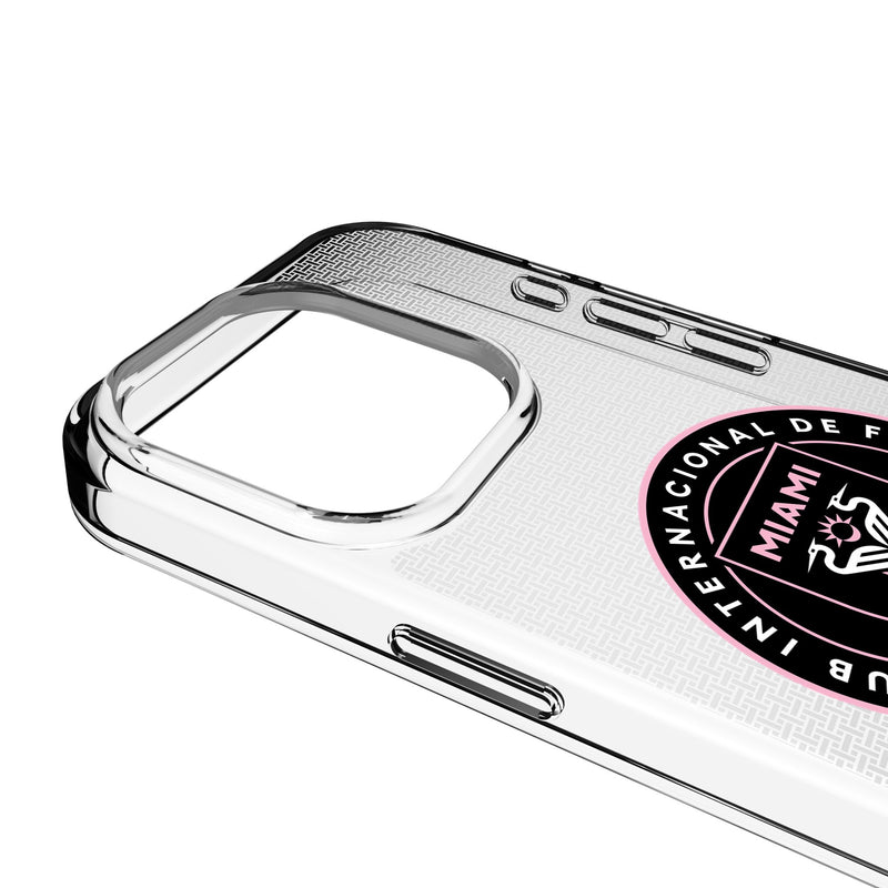 Inter Miami CF Linen iPhone Clear Phone Case for Apple iPhone Detail.Jpg