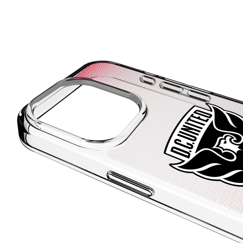 DC United Linen iPhone Clear Phone Case for Apple iPhone Detail.Jpg