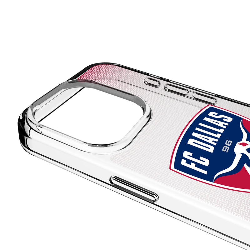 FC Dallas Linen iPhone Clear Phone Case for Apple iPhone Detail.Jpg