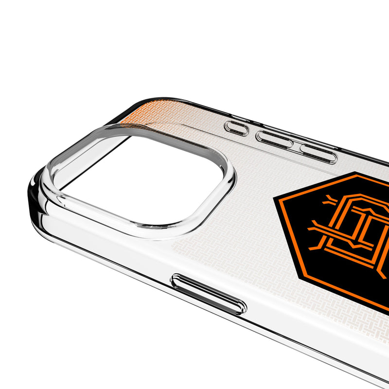 Houston Dynamo Linen iPhone Clear Phone Case for Apple iPhone Detail.Jpg