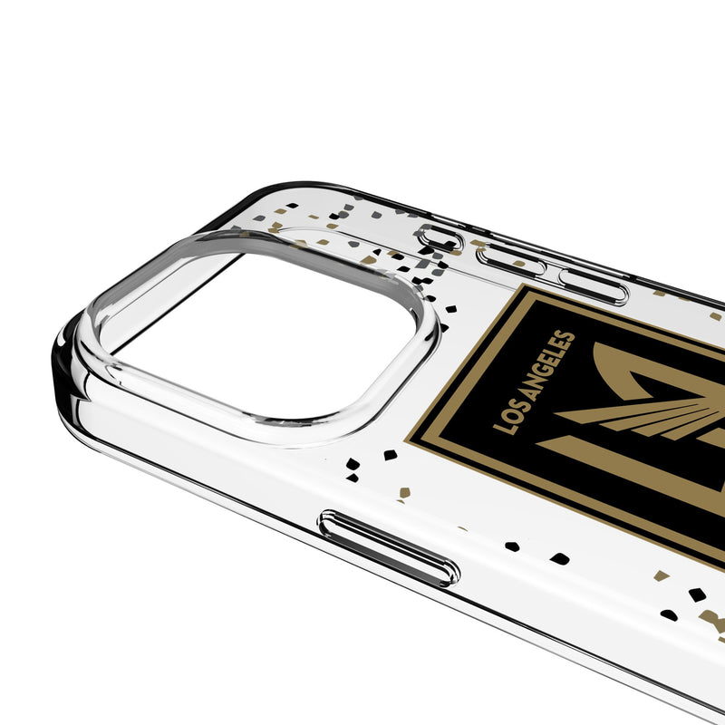 Los Angeles Football Club Confetti iPhone Clear Phone Case for Apple iPhone Detail.Jpg