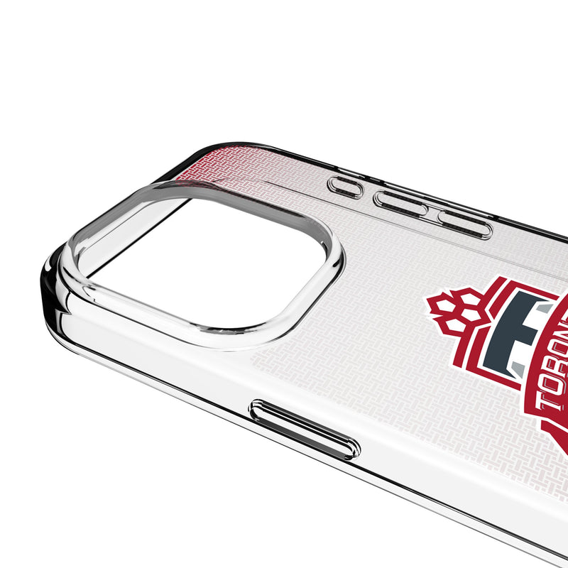 Toronto FC Linen iPhone Clear Phone Case for Apple iPhone Detail.Jpg