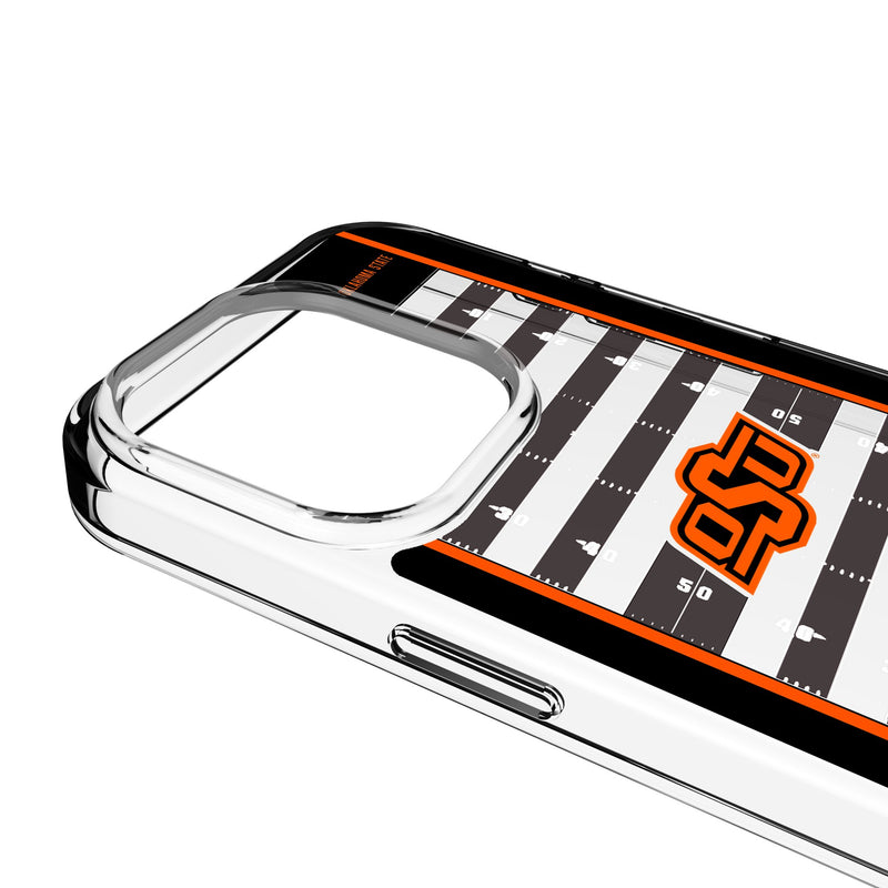 Oklahoma State University Cowboys Field iPhone Clear Phone Case for Apple iPhone Detail.Jpg