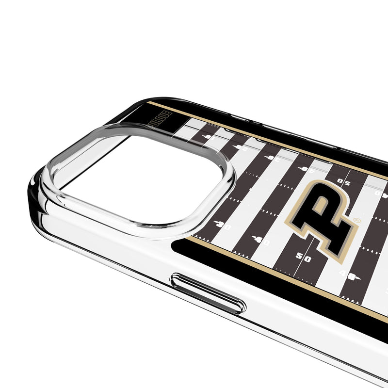 Purdue University Boilermakers Field iPhone Clear Phone Case for Apple iPhone Detail.Jpg