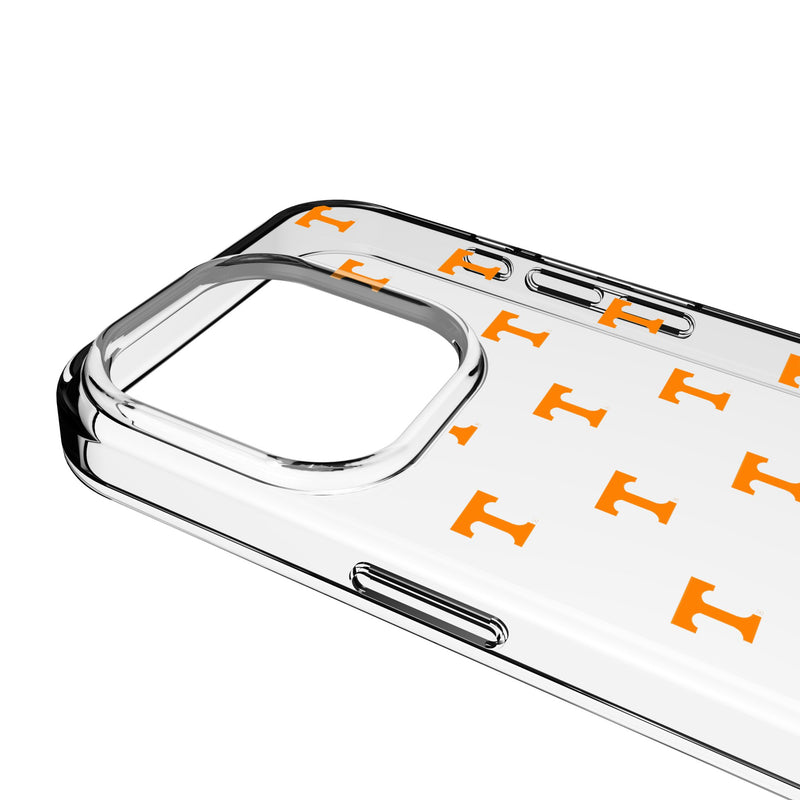 University of Tennessee Volunteers Fashion Pattern iPhone Clear Phone Case for Apple iPhone Detail.Jpg