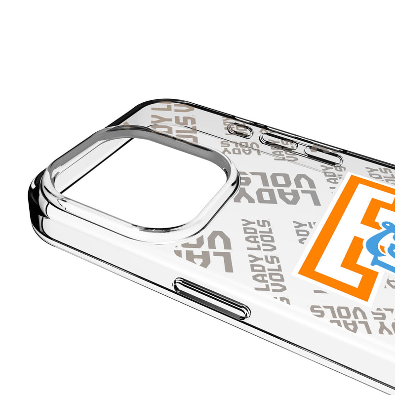 University of Tennessee Volunteers Quadtile iPhone Clear Phone Case for Apple iPhone Detail.Jpg