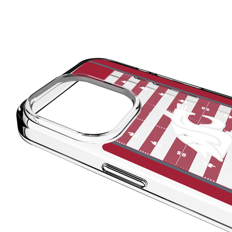 Washington State University Cougars Field iPhone Clear Phone Case for Apple iPhone Detail.Jpg